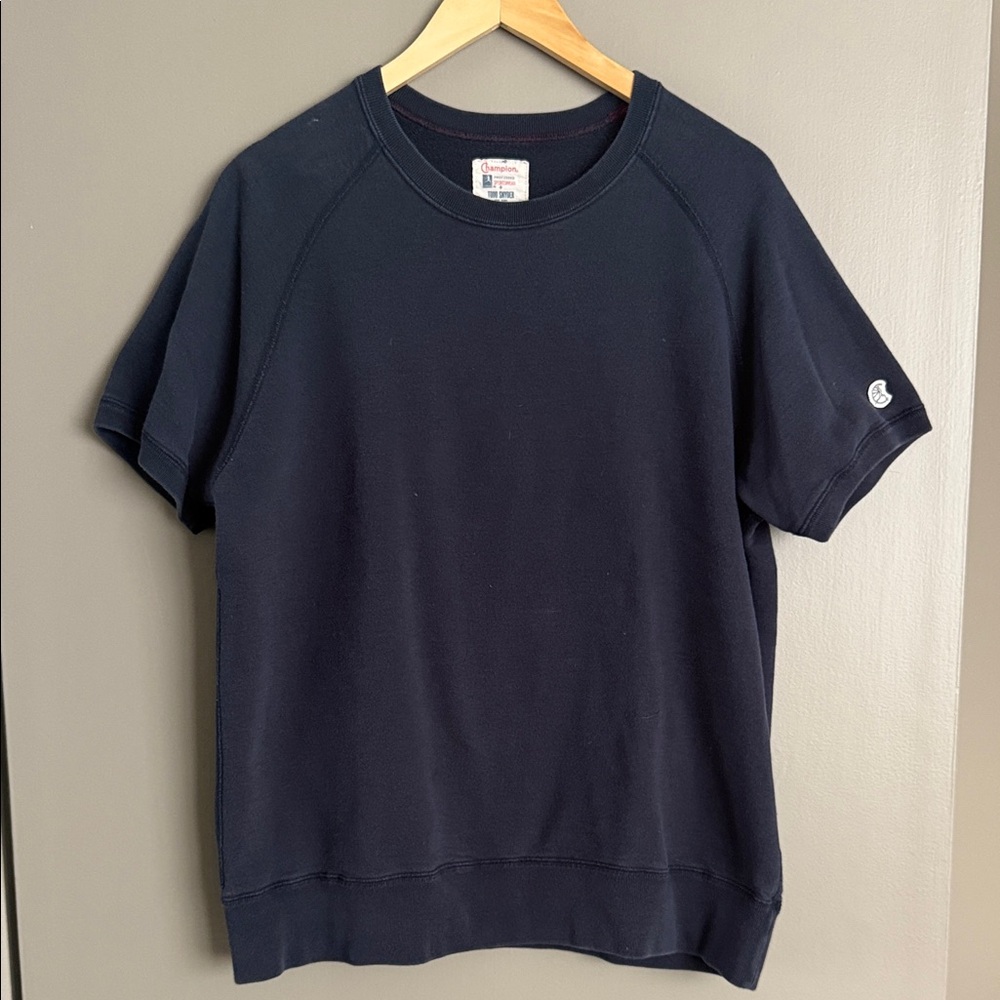 Todd Snyder x Champion Navy Short Sleeve Tee